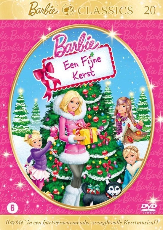 Dvd - Barbie - Een fijne kerst, Ophalen of Verzenden