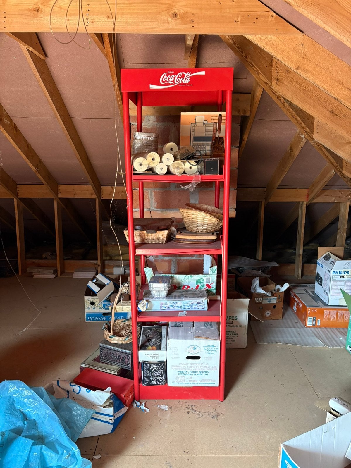 Coca cola rek vintage, Ophalen, Gebruikt