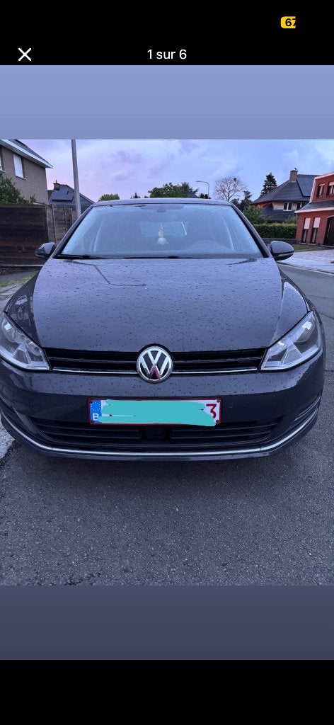 Golf VII, Argent ou Gris, Achat, Capteur de stationnement, Euro 6