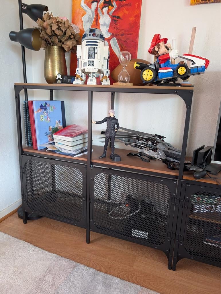 FJALLBO meuble TV Ikea, Ophalen, Zo goed als nieuw