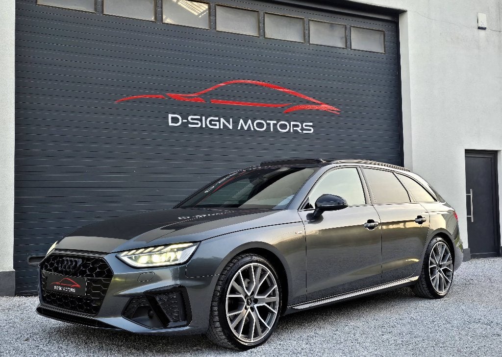 AUDI A4 AVANT 35 TFSI S LINE (150pk) S TRONIC 2022 84.805km, 4 cilinders, 1984 cc, A4, Leder