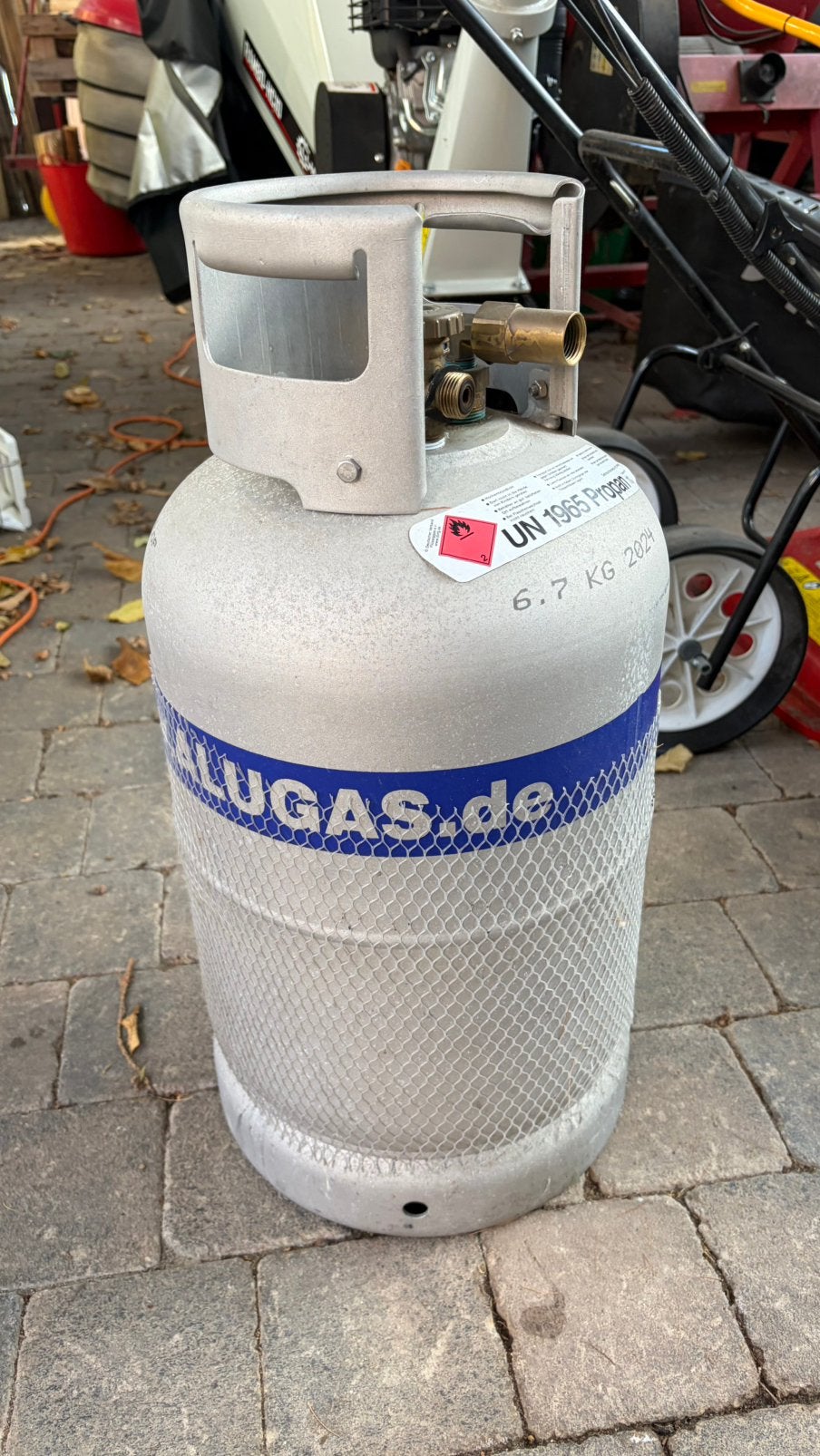 Lpg gastank, Caravans en Kamperen, Ophalen, Gebruikt