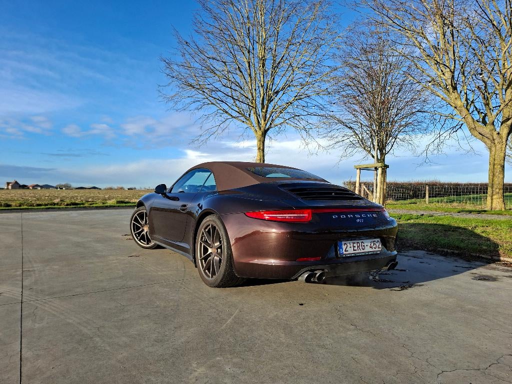 porsche 991 Carrera 4 cabriolet, Autos, Cuir, Euro 5, Achat, 1595 kg