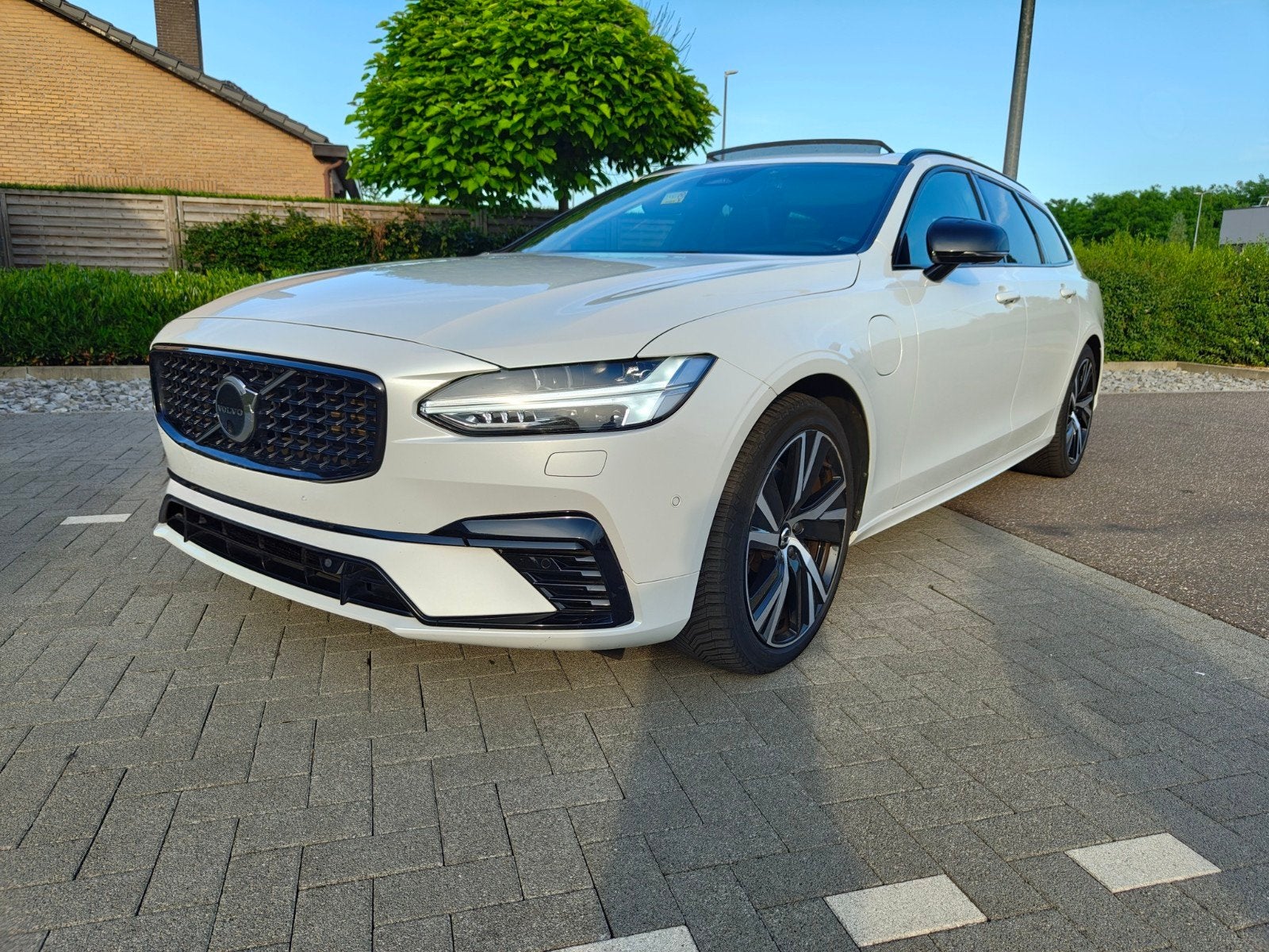Volvo V90 R-disign AWD plug-in hybride met 2 jaar garantie, Autos, Particulier, Achat