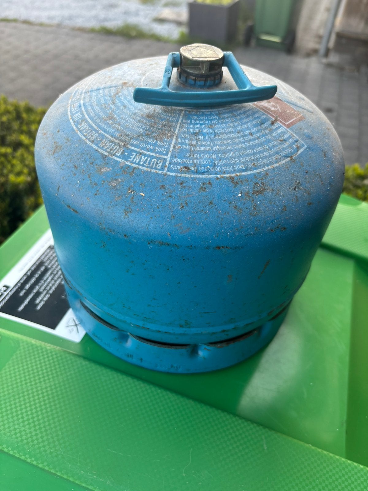 Lege gasfles Campingaz type 904, Caravans en Kamperen, Ophalen, Gebruikt