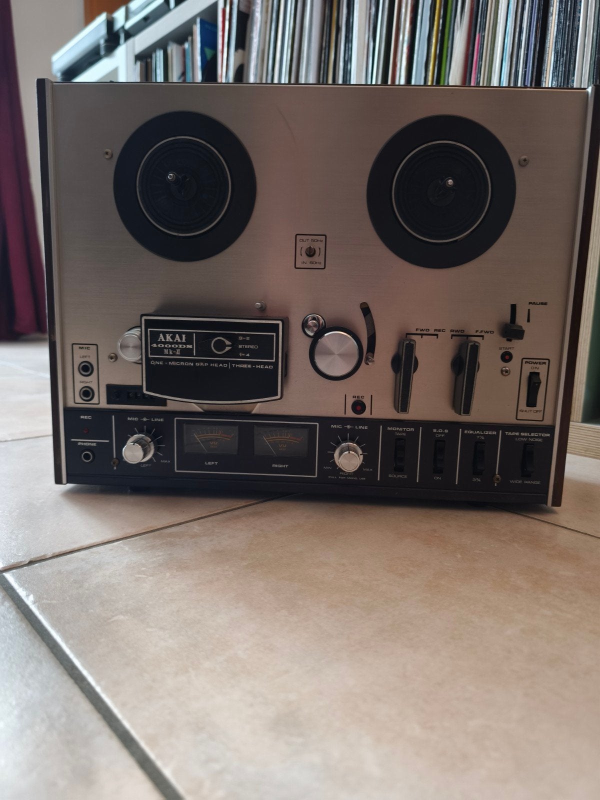 Akai ds 4000ds mk2, Enlèvement, Magnétophone, Avec bandes