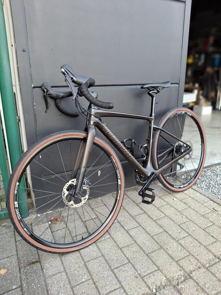 Specialized diverge 2020 gravelbike, Vélos & Vélomoteurs, Enlèvement, Comme neuf, Carbone