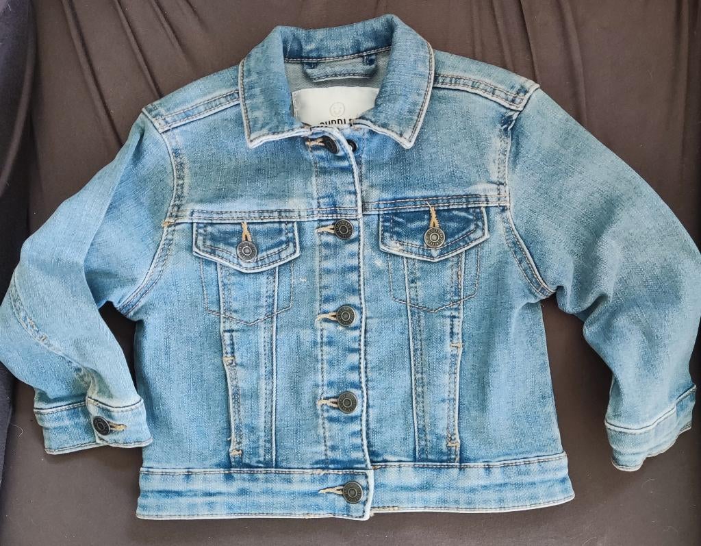 Jeansvest, Kinderen en Baby's, Cuddles & smile, Meisje, Overige typen, Ophalen of Verzenden