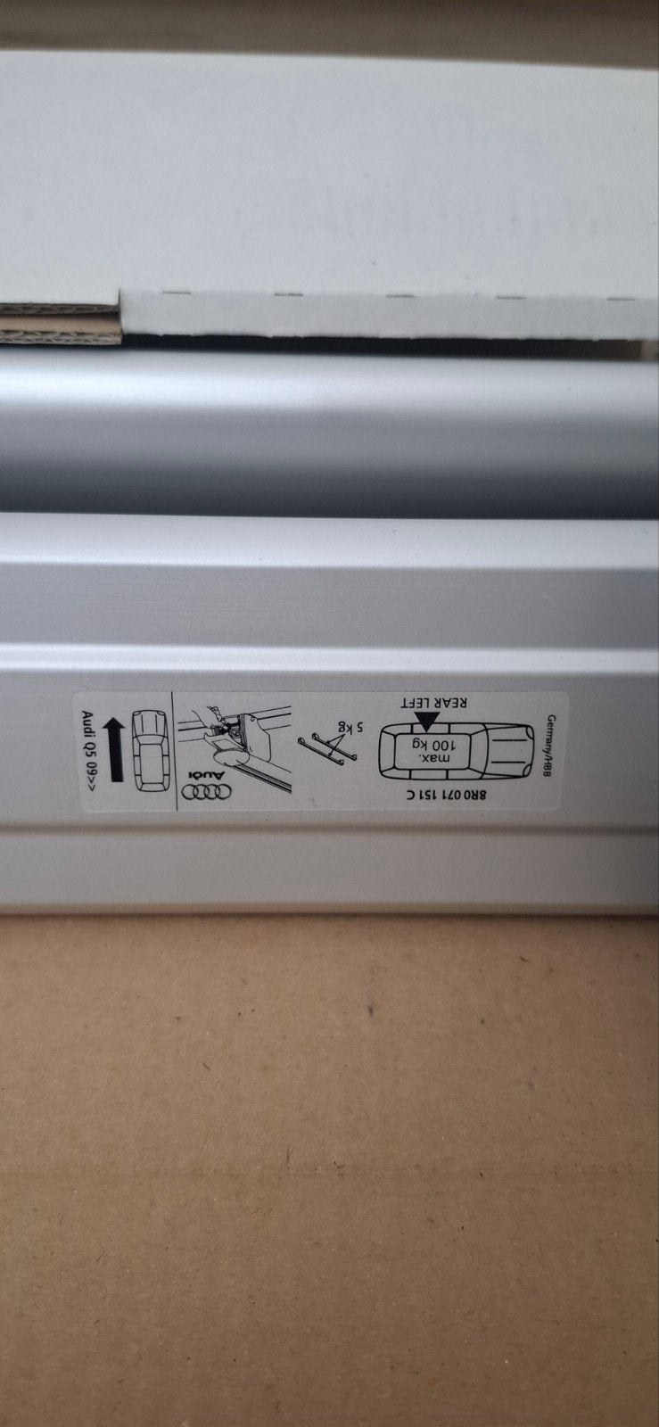 Barre de toit Audi Q5, Enlèvement ou Envoi, Neuf
