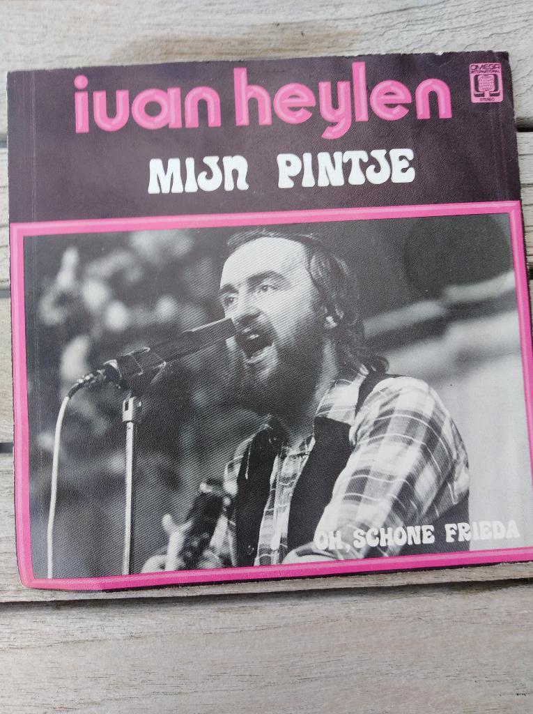 IVAN HEYLEN: "Mijn pintje" - Vlaamse Topper!, Pochette photo, Enlèvement ou Envoi