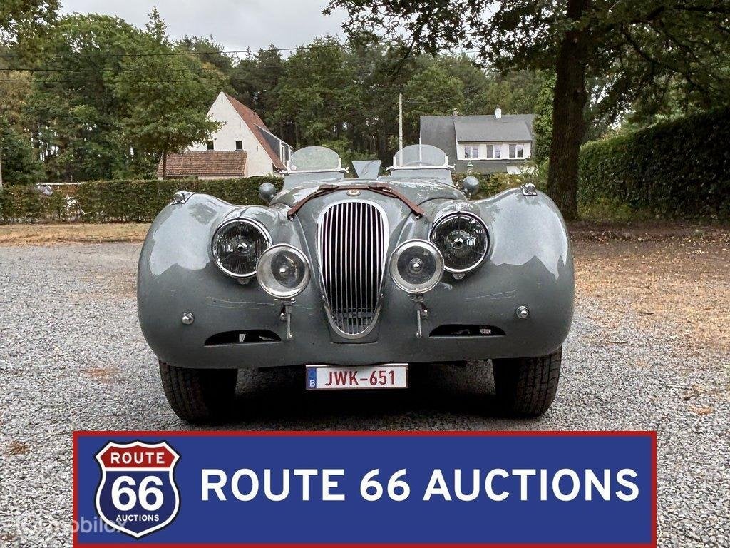 Jaguar XK120 OTS | 1950 | Route 66 Auctions, Achat, Entreprise, Boîte manuelle, Autre carrosserie