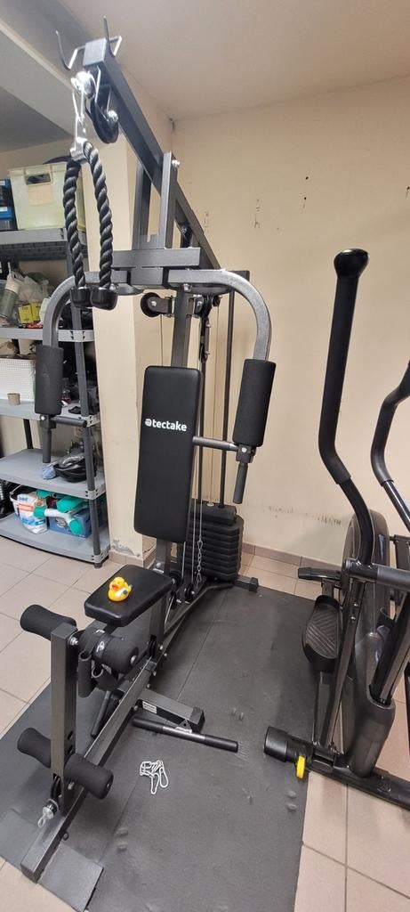 Krachtstation - zo goed als nieuw, Sport en Fitness, Ophalen, Krachtstation