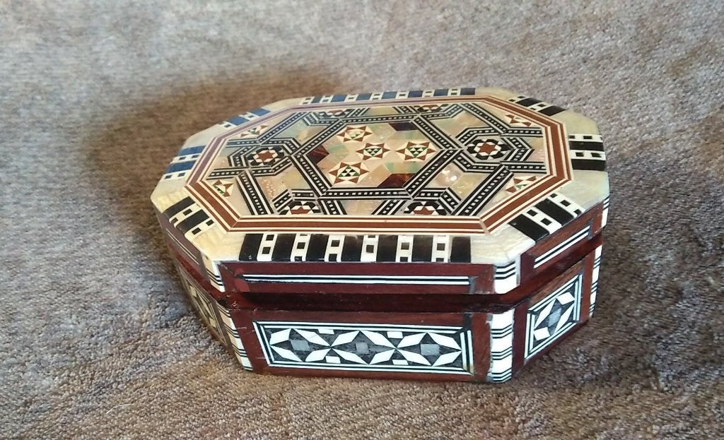 juwelenkistje, Ophalen of Verzenden, Bruin