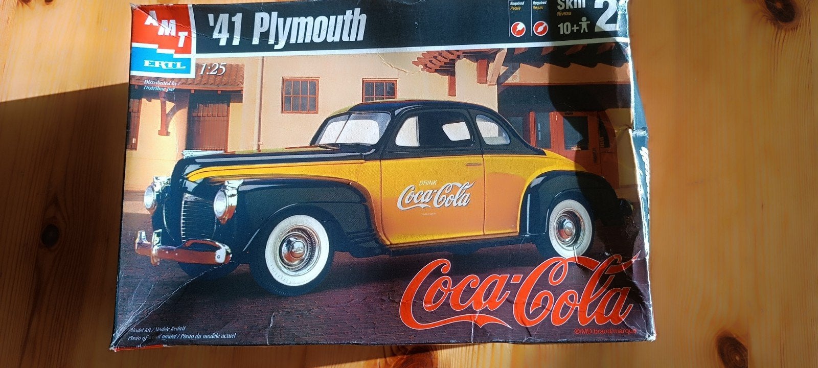 modélisme Plymouth '41 1:25, Hobby & Loisirs créatifs, Voitures miniatures | 1:24, Enlèvement ou Envoi