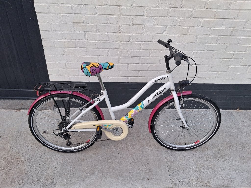 Kinderfiets 24" 8-11 jaar, Fietsen en Brommers, Fietsen | Kinderfietsjes, Ophalen, 20 inch of meer, Gebruikt, Velgrem
