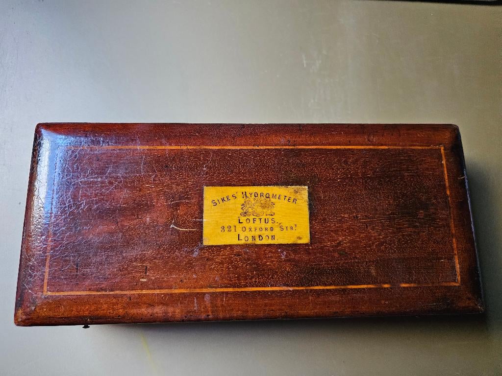 Sikes hydrometer 1900, Ophalen of Verzenden