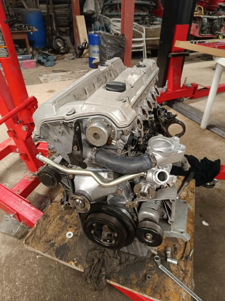 Moteur révisé Mercedes M104 280 (104.945) W210 124 202 R129, Enlèvement, Révisé, Mercedes-Benz