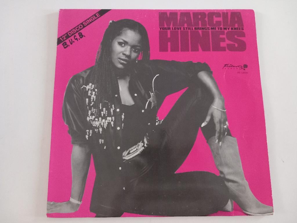 Vinyl 12" single Marcia Hines Your love Disco Funk Soul Pop, Cd's en Dvd's, Ophalen of Verzenden, 12 inch