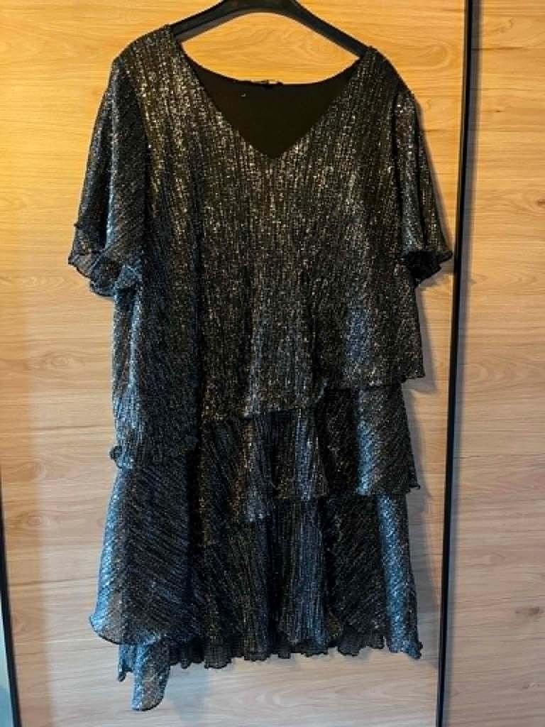 kleed grijs 50 c&a, Gris, Enlèvement ou Envoi, Comme neuf, Robe
