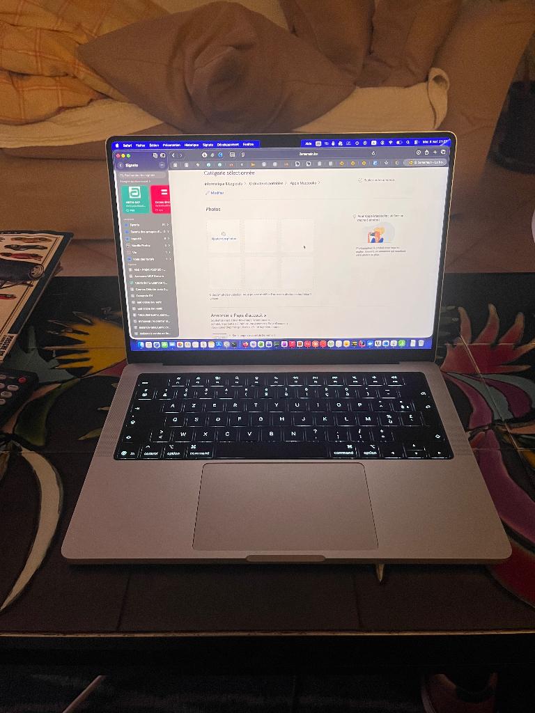 MacBook Pro 14" M4 Pro 14C/20C – 24 Go / 1 To, Computers en Software, Apple Macbooks, 1 TB of meer, Gebruikt, 32 GB, Overige groottes
