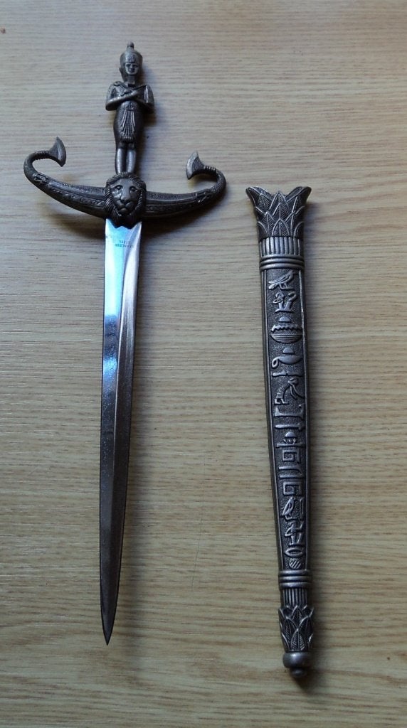 Replica dolk, Verzamelen, Militaria | Algemeen, Ophalen, Overige soorten, Mes of Dolk