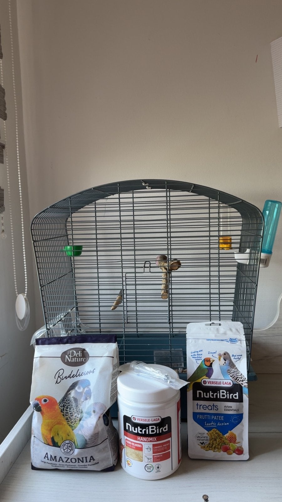Cage oiseau complète, Animaux & Accessoires, Oiseaux | Cages & Volières, Enlèvement ou Envoi, Comme neuf