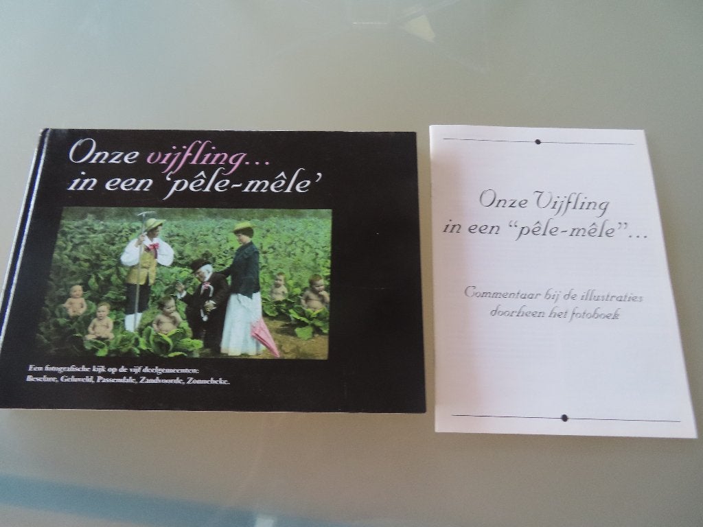 Onze vijfling… in een ‘pele-mêle’- Paul Tytgat / Oswald Maes, 20e eeuw of later, Paul Tytgat en Oswald Maes, Ophalen of Verzenden
