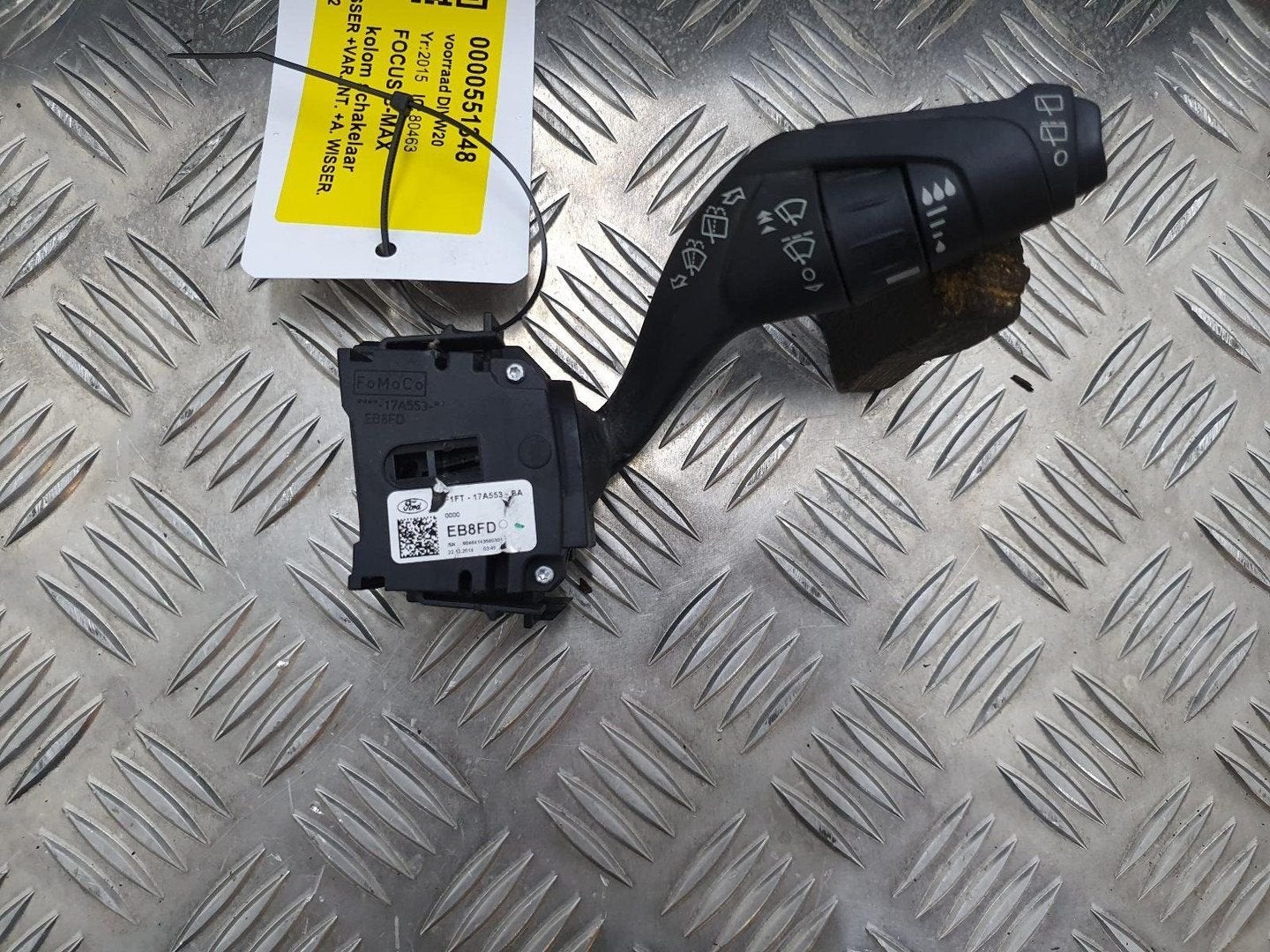 FORD FOCUS C MAX KOLOM SCHAKELAAR 2015, Ophalen of Verzenden, Gebruikt, ARN erkend