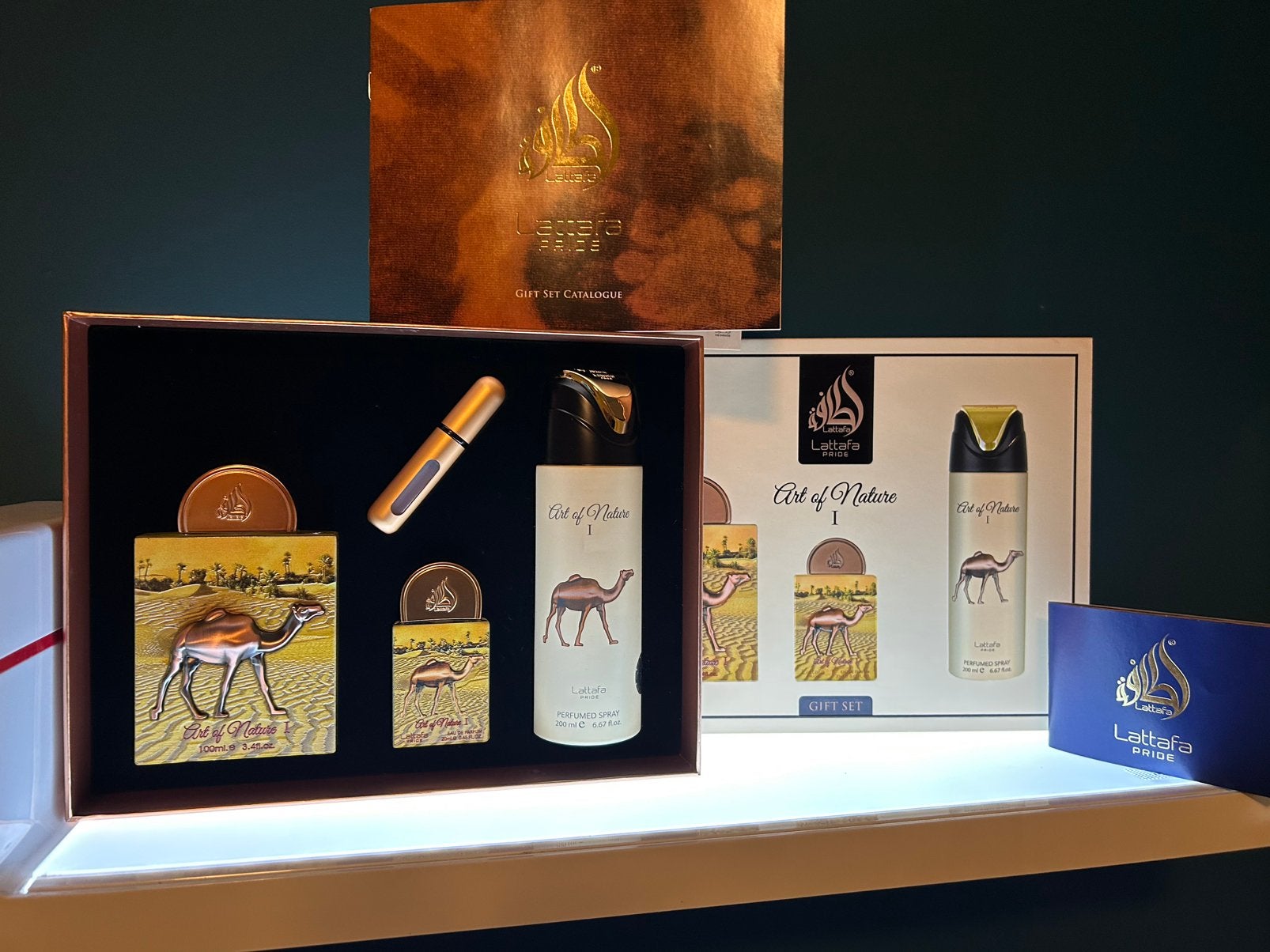 Coffret cadeau Lattafa Pride Art of Nature NOUVEAU 4 pièces, Enlèvement ou Envoi, Neuf