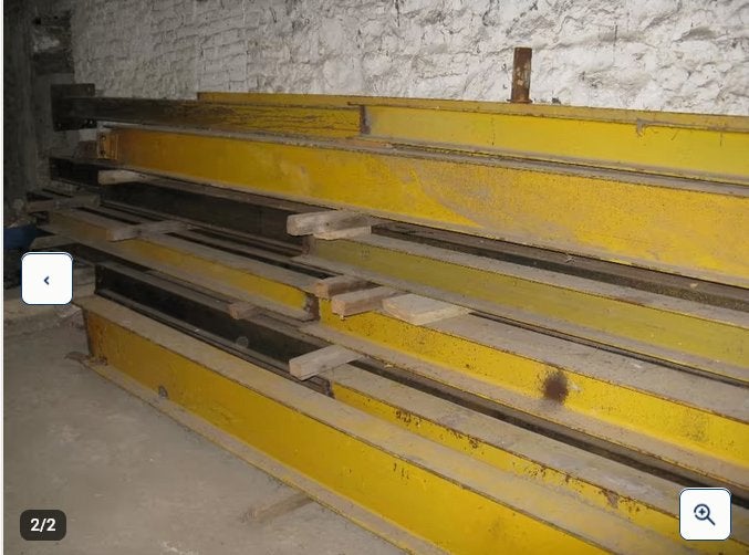 poutrelles en acier, Bricolage & Construction, Métaux, Utilisé, Fer, Enlèvement