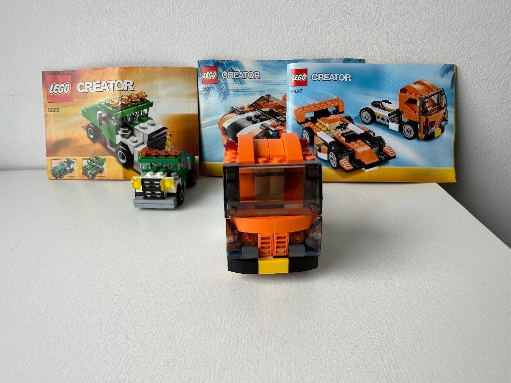 lego creator sets 5865 - 31017, Kinderen en Baby's, Inclusief instructies, Lego, Nieuw, Ophalen of Verzenden