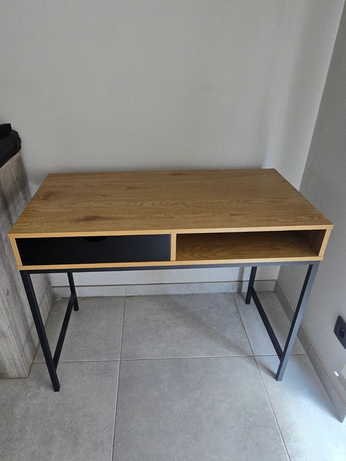 Bureau, Maison & Meubles, Bureaux, 48 cm, Comme neuf, 95 cm, Jysk