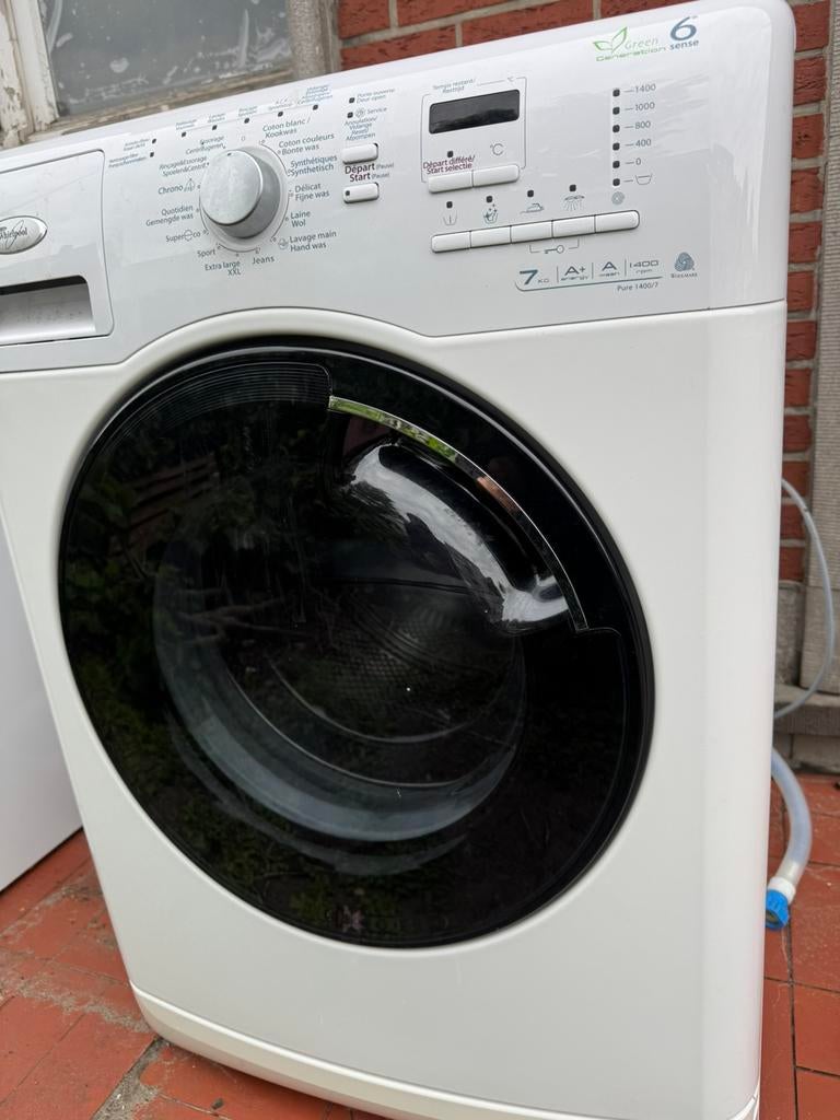 Iemand interesse voor wasmachine weg=weg, 4 à 6 kg, Enlèvement, Utilisé, Chargeur frontal