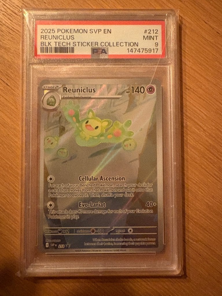 Pokémon Reuniclus SVP 212 – PSA 9 Mint, Enlèvement, Neuf, Autres types