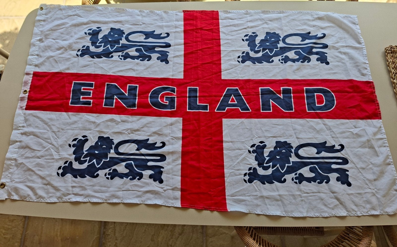 WK Vlag ENGLAND 1,5m X 90cm, Diversen, Ophalen of Verzenden