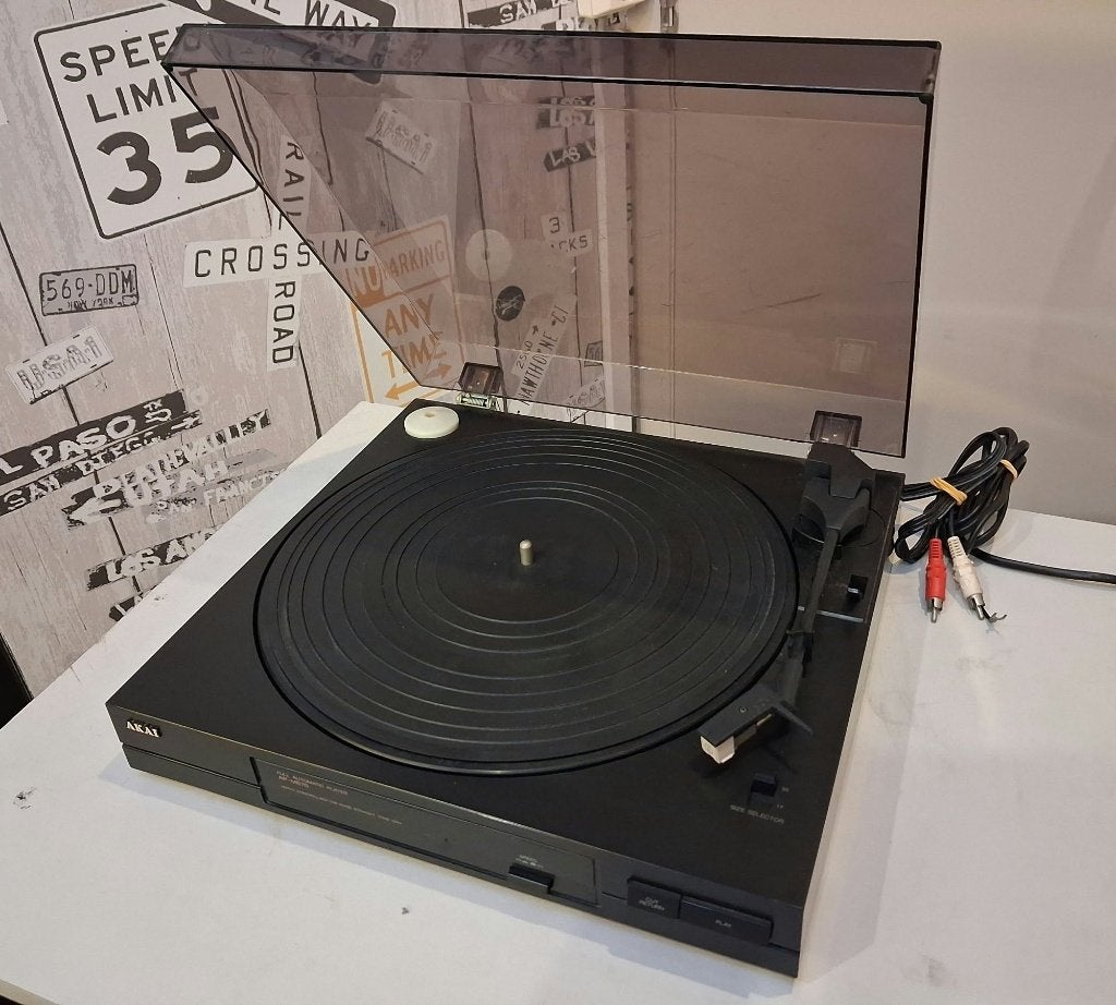 Akai AP-M670 Volautomatische Platenspeler, Audio, Tv en Foto, Ophalen of Verzenden, Platenspeler, Akai, Automatisch