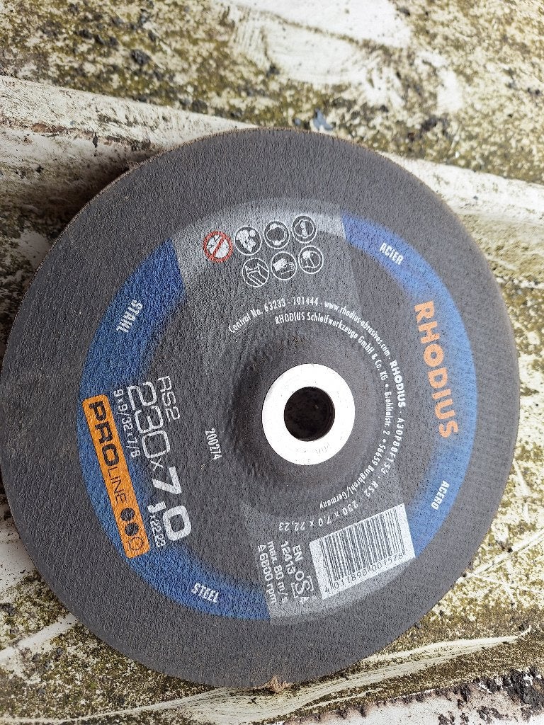 Rodius afbraamschijven 235 x 7mm slijpschijven, Doe-het-zelf en Bouw, Ophalen, Nieuw
