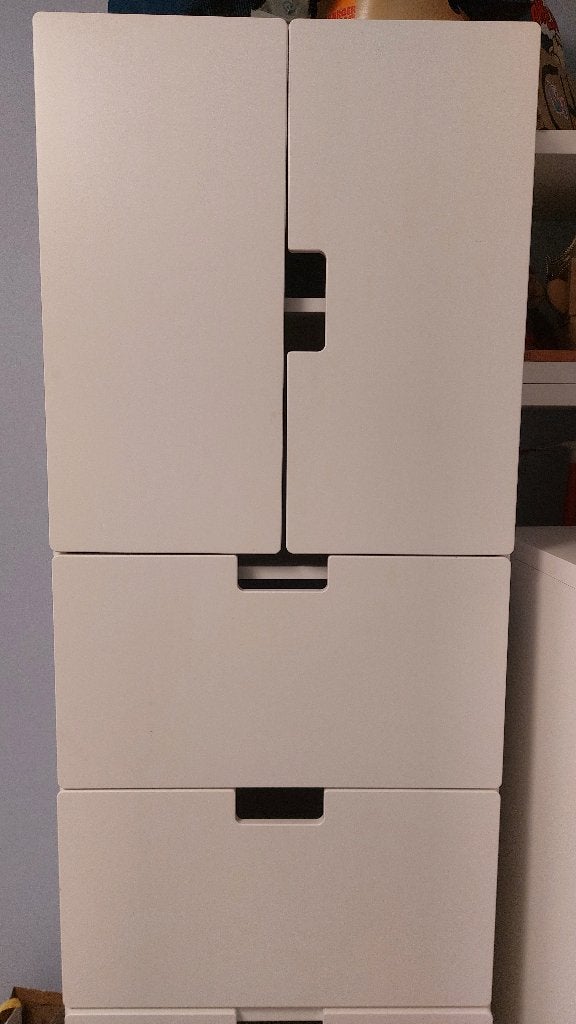 Ikea Stuva kast wit, Ophalen, Gebruikt, 50 tot 70 cm, 105 cm of meer