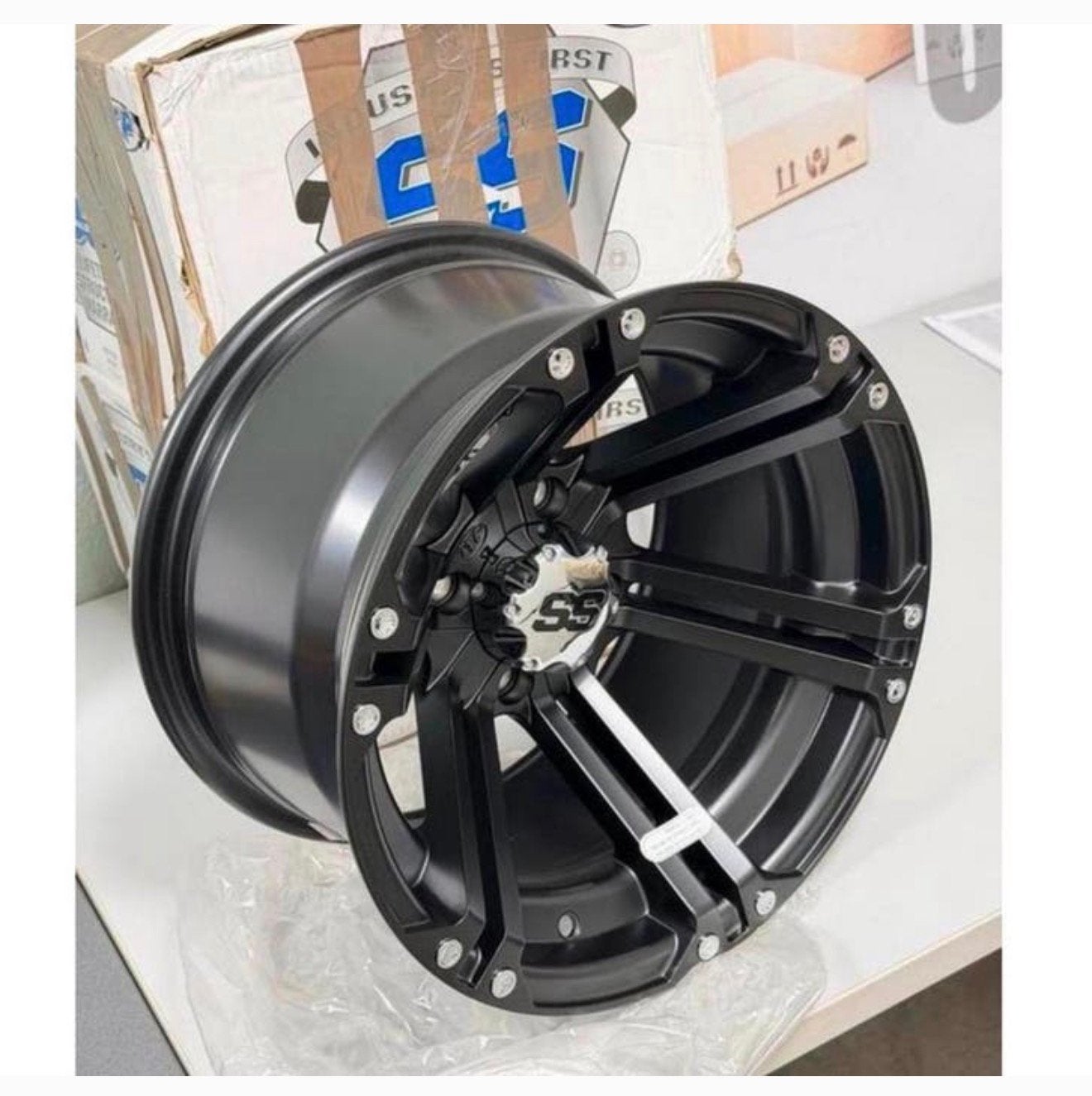 2 jantes 14x8, 4/110, 3+5 ITP SS212 Alloy Quad, Enlèvement ou Envoi