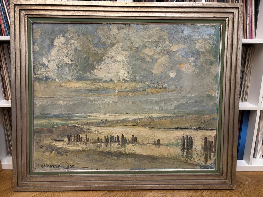 Schilderij van Gariazzo 1935, Ophalen