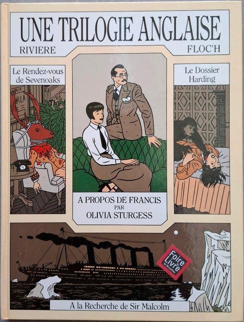 Une trilogie anglaise, Enlèvement ou Envoi, Une BD, RIVIERE / FLOC'H, Utilisé