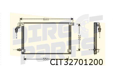 Citroen Saxo I (5/96-8/99) condensor OES! 6455V0, Verzenden, -, Nieuw, -
