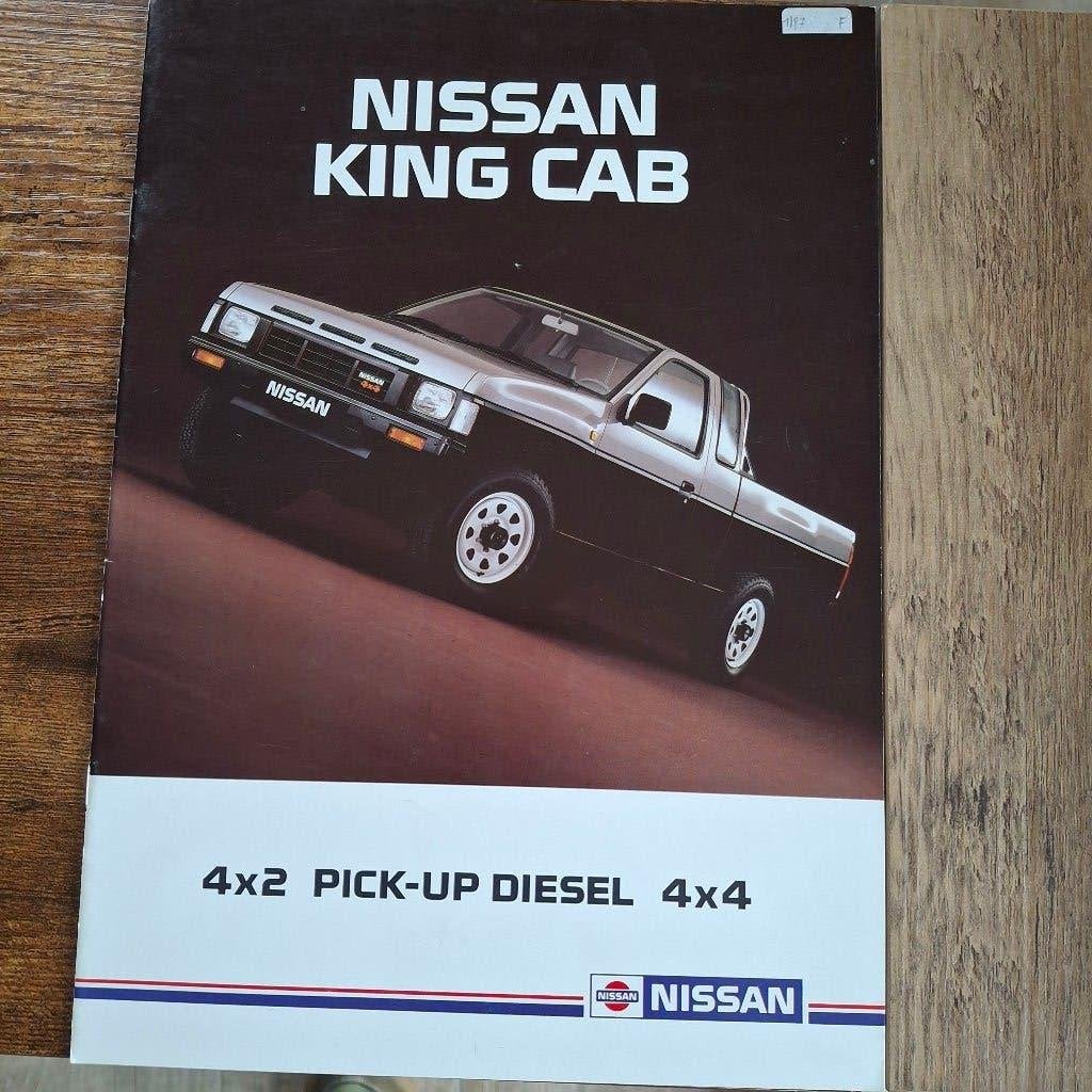CAMIONNETTE DIESEL NISSAN KING CAB 4X2, 4X4 01/87, Enlèvement ou Envoi, Neuf, Nissan