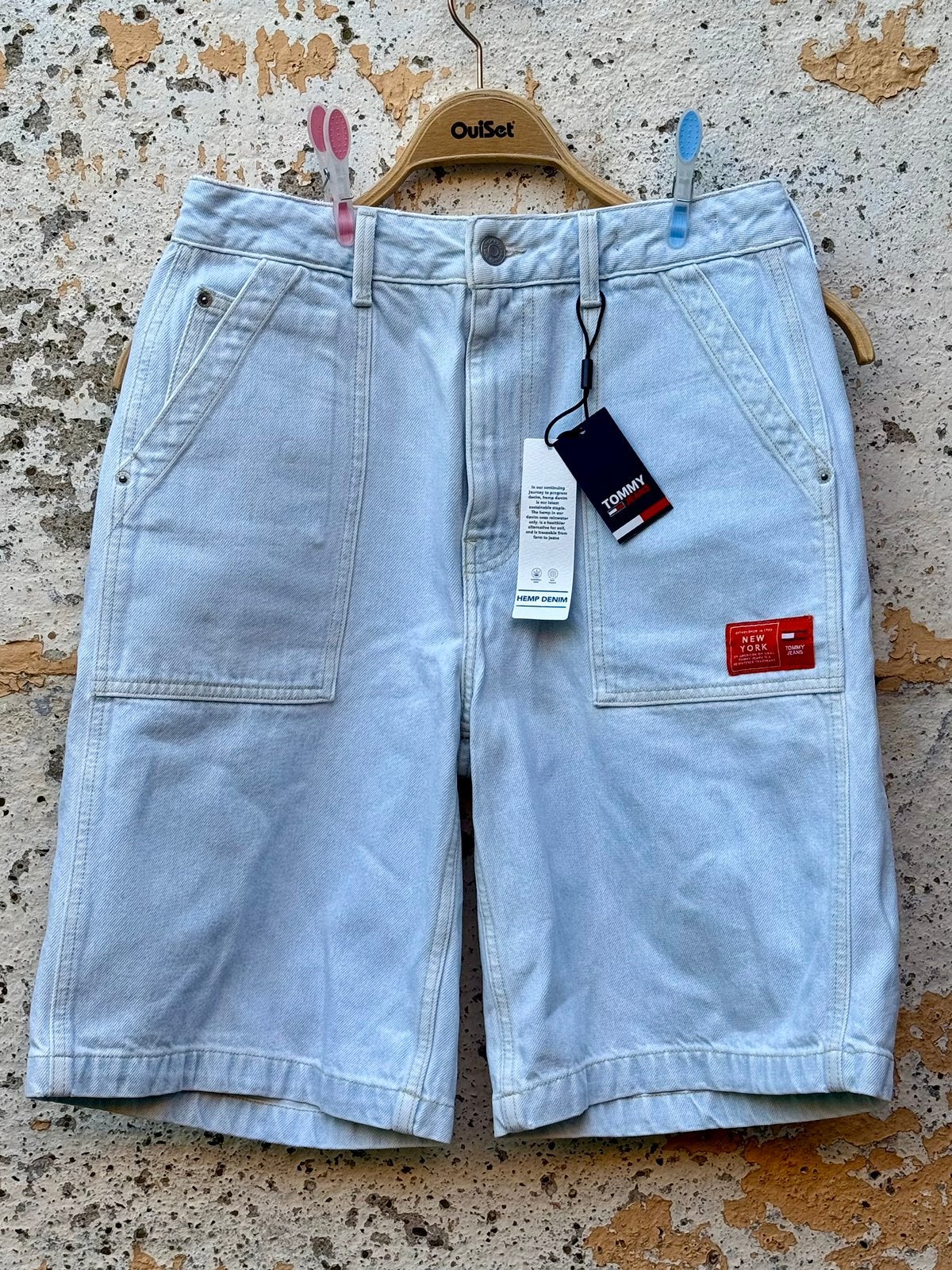 Tommy Jeans Harper Denim Bermuda – nieuwe jeansshort, Ophalen of Verzenden, Nieuw, Blauw, W28 - W29 (confectie 36)