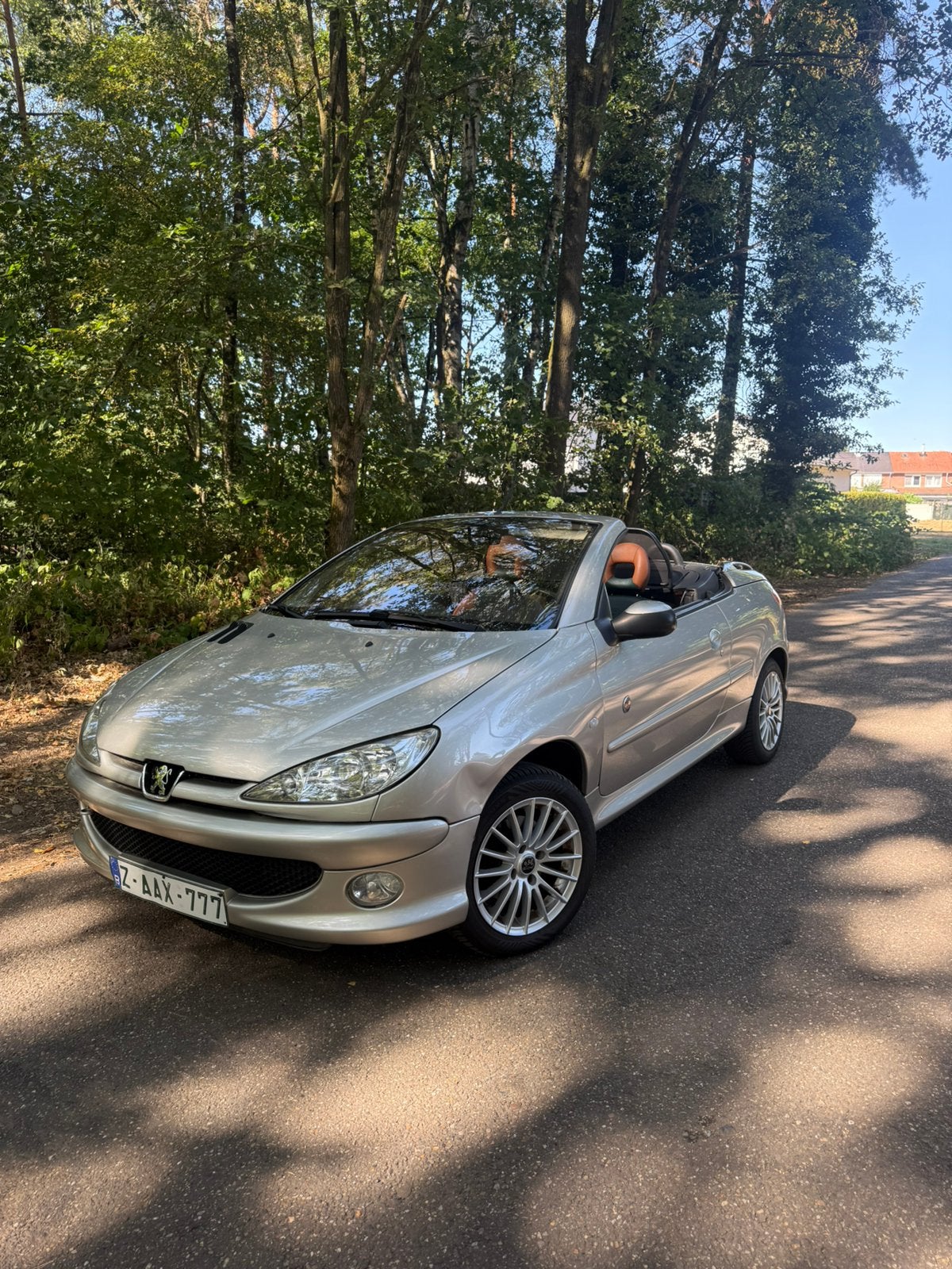 Peugot 206 hardtop rolland garros, Auto's, Voorwielaandrijving, Leder, Handgeschakeld, Particulier