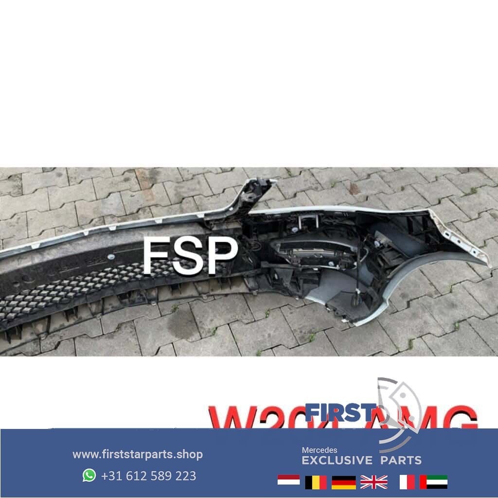 W204 Facelift AMG Voorbumper Mercedes C Klasse 2010-2014 COM, Auto-onderdelen, Gebruikt, -, Voor, Ophalen of Verzenden