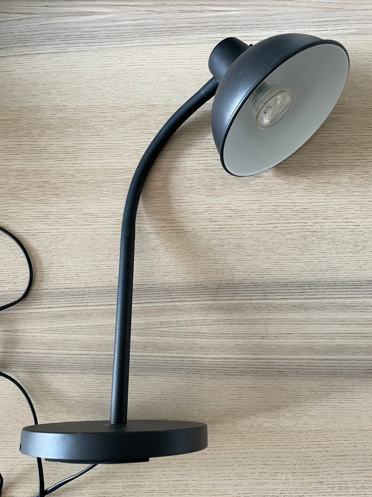 Lot de 3 lampes, Lampe de bureau, Utilisé, Classique, Noir