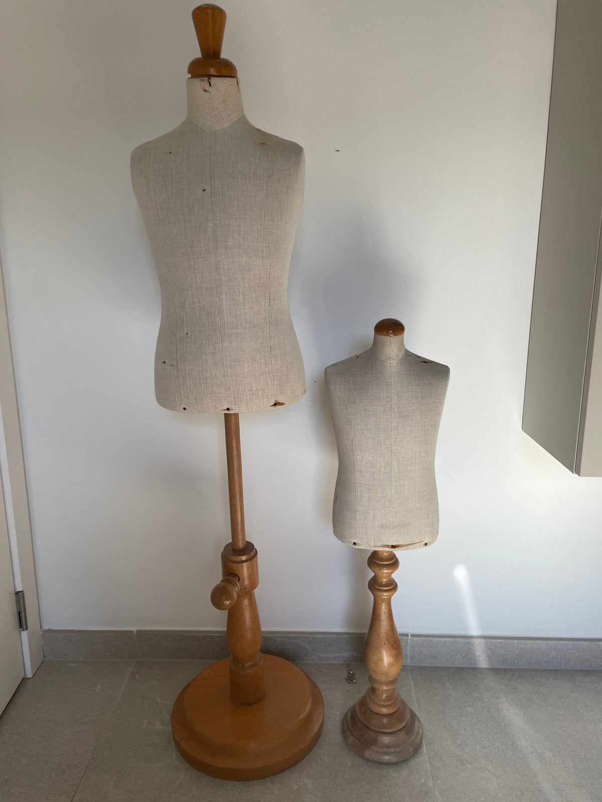 Houten mannequin, Ophalen, Zo goed als nieuw, Paspop