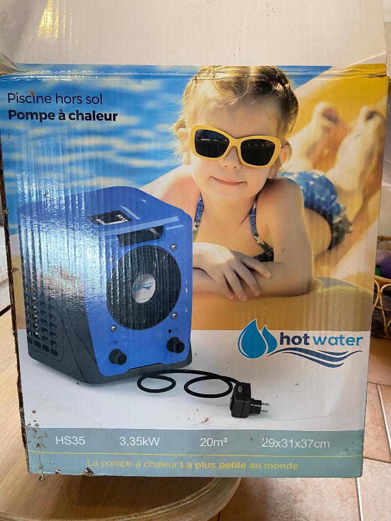 Pompe à chaleur piscine, Enlèvement, Comme neuf, Pompe