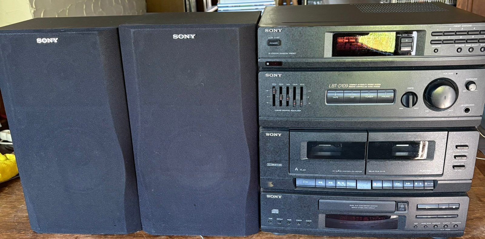 Chaîne hi-fi sony, Enlèvement, Comme neuf, Sony